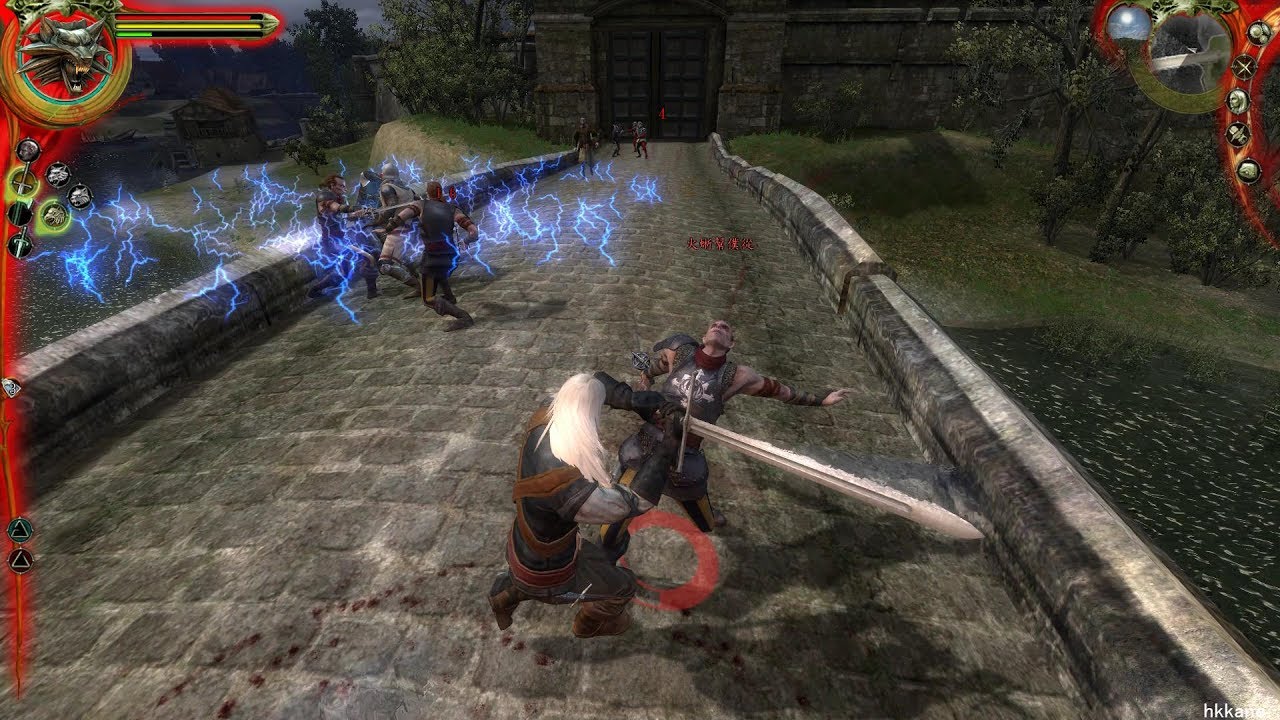 the witcher 1 gameplay